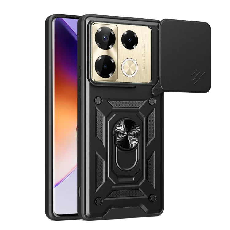 New Arrivals Phonecase for Infinix Note 40 Pro/40 Pro+ 5G/ Hot 50 4G Sliding Camera Cover Design TPU+PC Phone Case