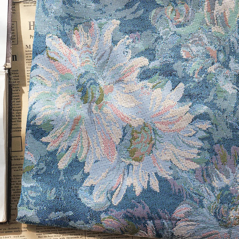 2025 Monet's Gardens New Brocade Jacquard Fabric Luxury