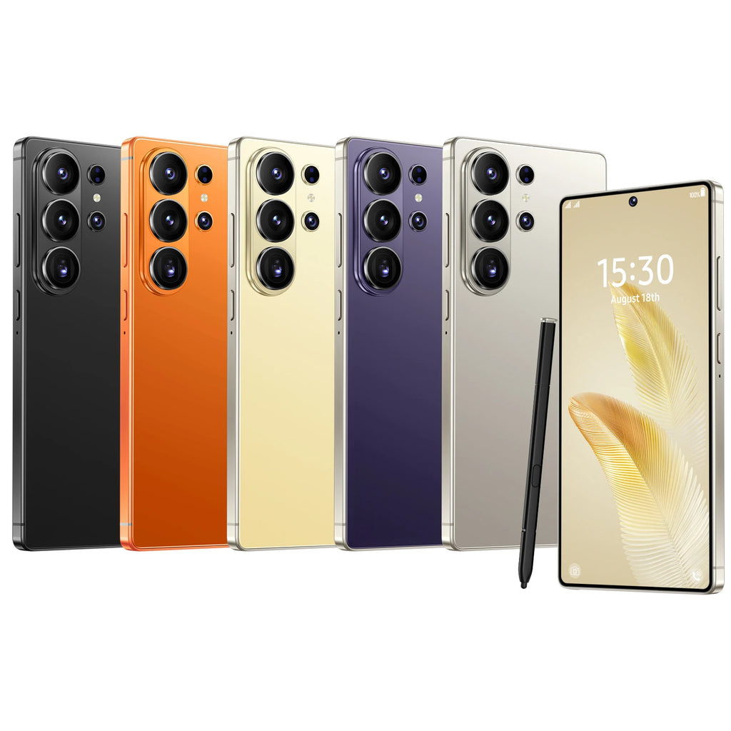 Hot Sale S26 or S27 ultra 5g Unlocked Smartphone Dual Sim Phones Free Shipping