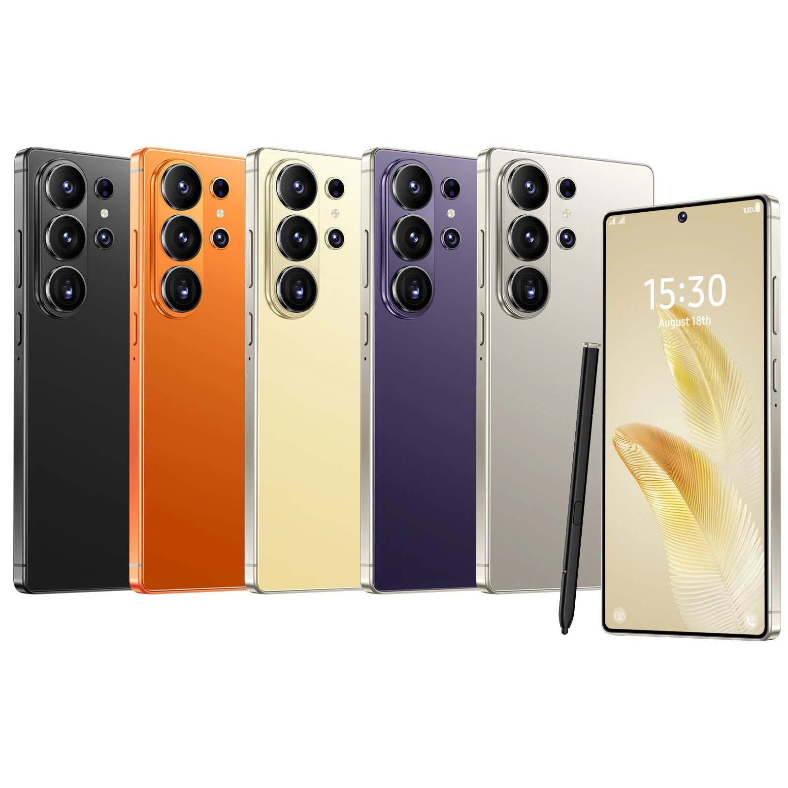Hot Sale S26 or S27 ultra 5g Unlocked Smartphone Dual Sim Phones Free Shipping