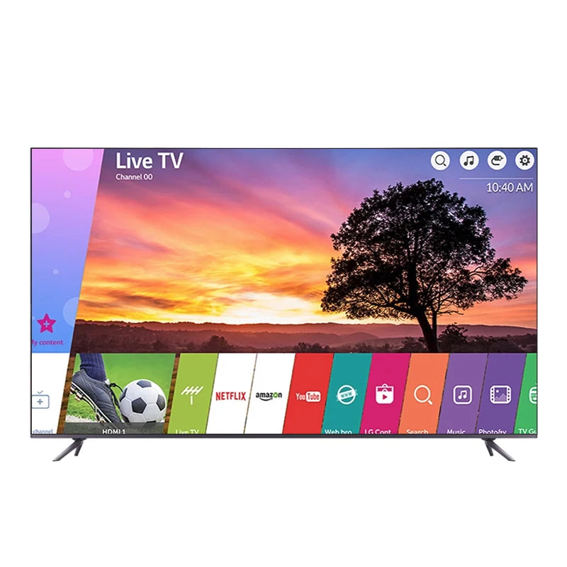 OEM Customizable 85-Inch Android Smart LED TV 4K HDTV with 32''-75'' Normal TV Motherboard 40 43 50 55 60 65 4K Television