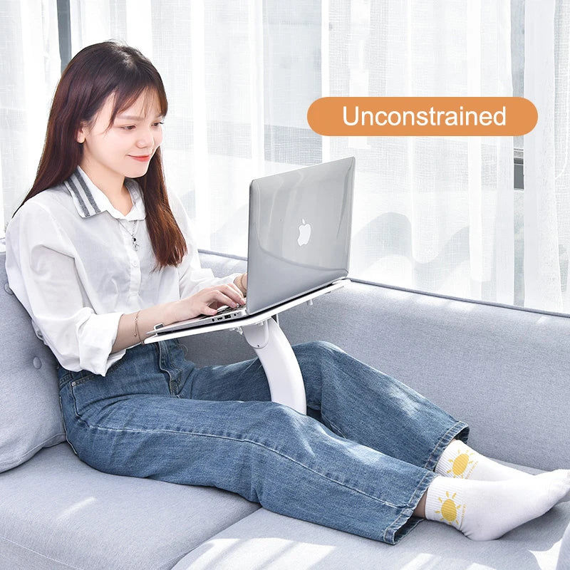 Oatsbasf Portable Laptop Stand Multi Function Notebook Tablet Lap Desk For Macbook Air Pro Bed Room Reading Holder for iPad