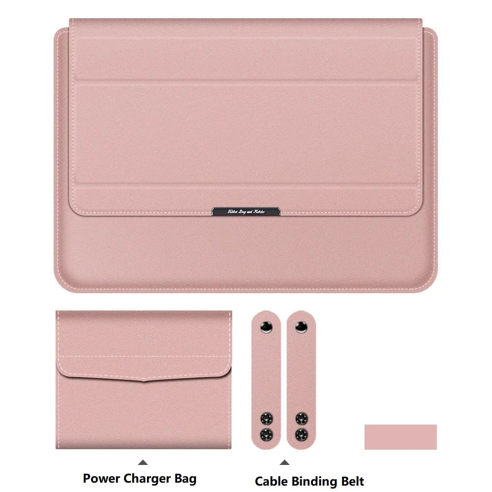 for 14.1 Inch Intel Core I7 7500U 1080P Windows 11 Gaming Laptop Sleeve Notebook Bag Computer PC Holder Charger Pouch Cable Belt