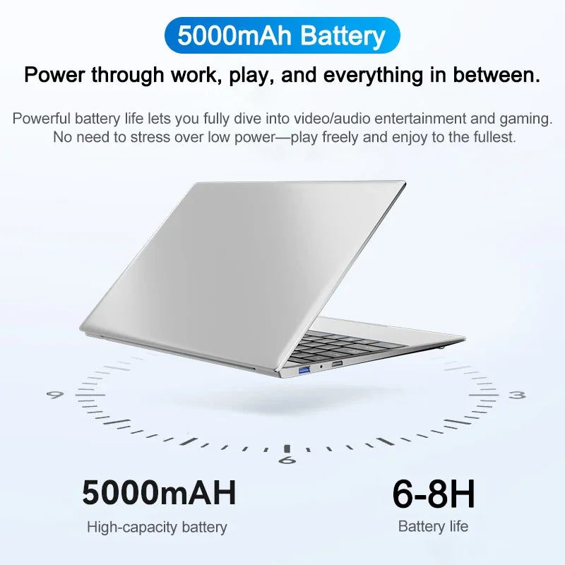 2026 Solid 14.1" Ultra Slim Laptop Intel Core i9-9900 2TB M.2 SSD 32GB RAM Windows 11 Pro Home Study Computer