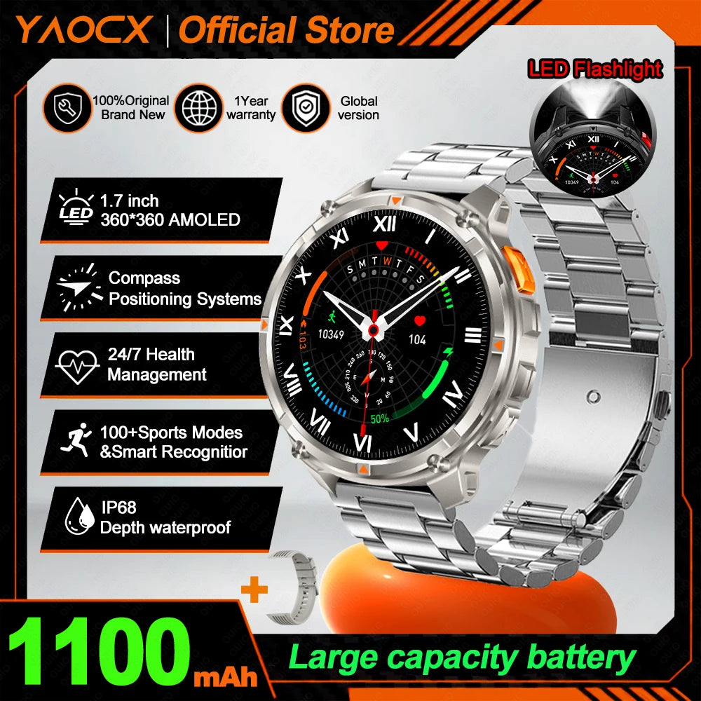 Smart Watch IP68 Waterproof Alarm Clock Reminder Music Control Breathing Training Exercise Mode Health Monitoring Smart Watch