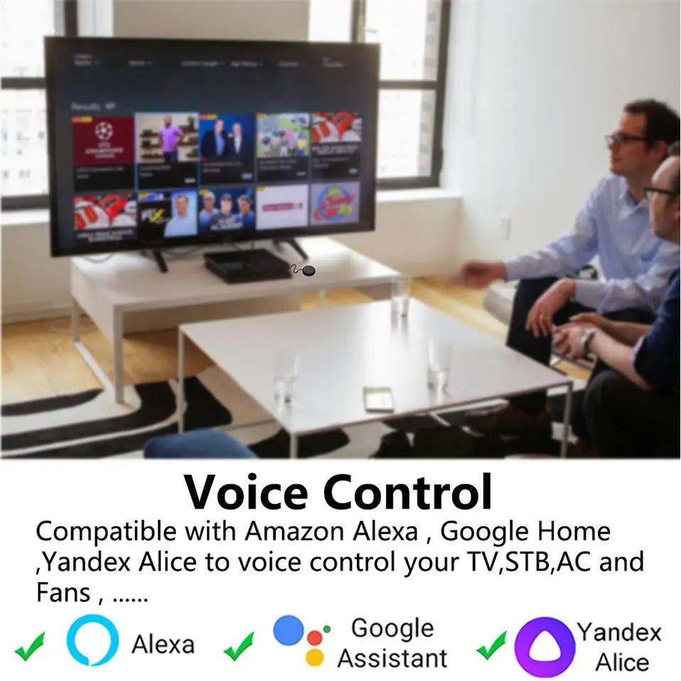 Smart IR Remote Control For TV Air Conditioner Devices Smart Home Automation Gear Automation Gear Controls TV Air Conditioner