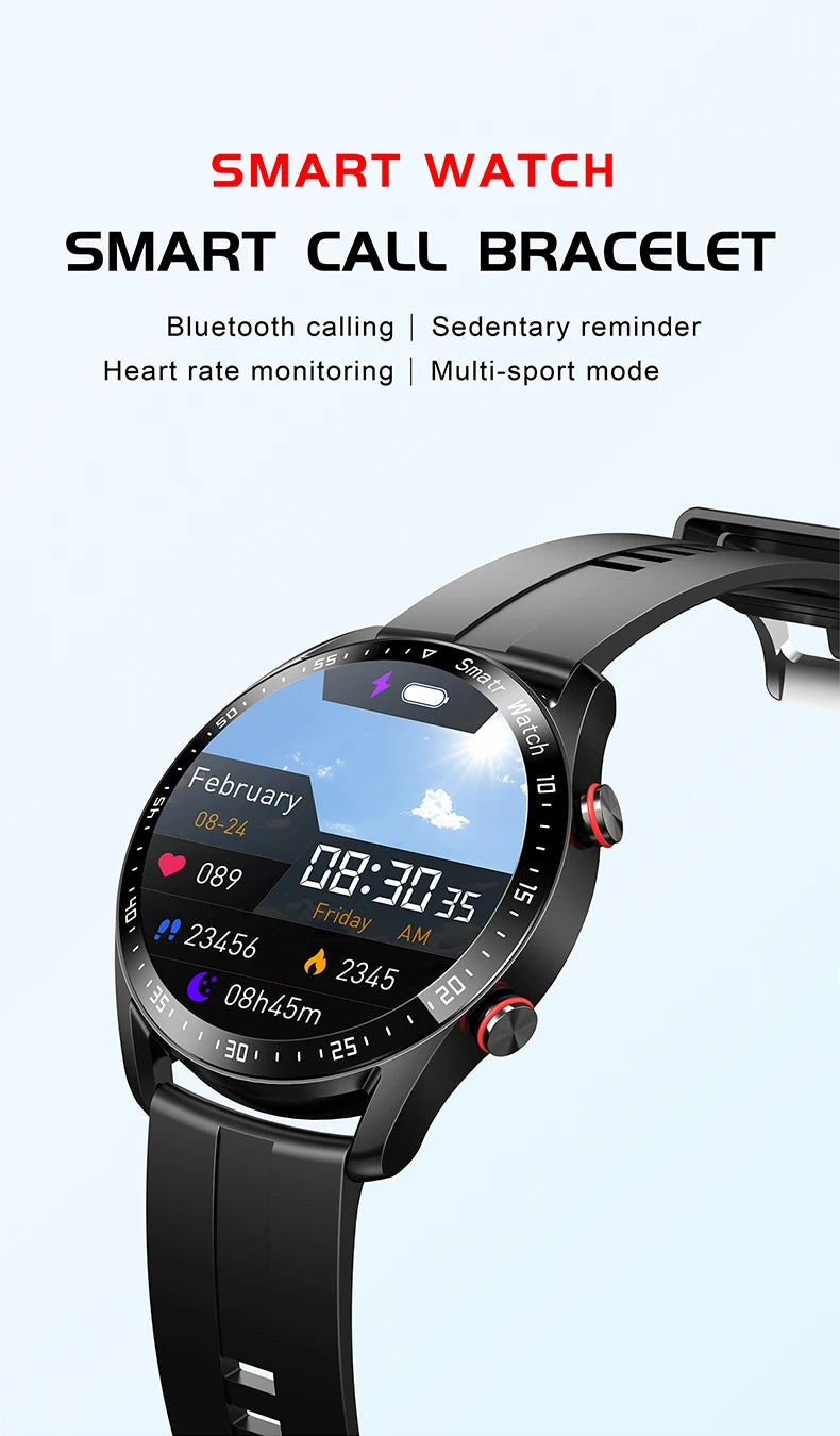 2026 New Electronic Smartwatch Waterproof Sports Watch Wrist Smart Watches for Man Women Fitness Tracker Clock for IOS Android