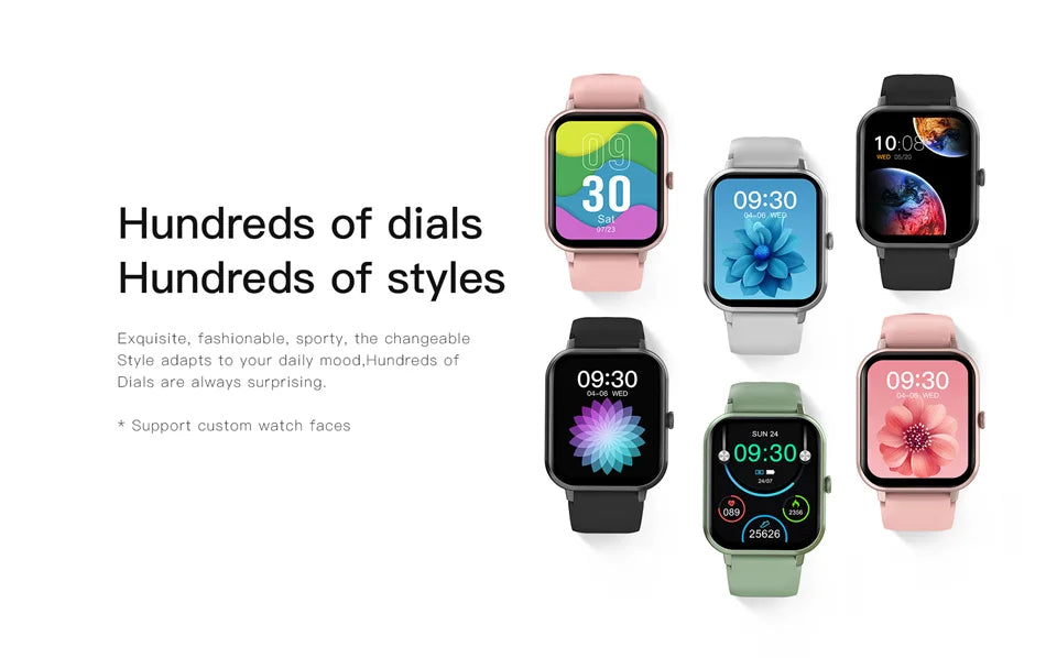 2025 New Smart Watch For Men Women Gift Full Touch Screen Sports Fitness Watches Bluetooth Call Smartwatch Woman For Andriod&IOS
