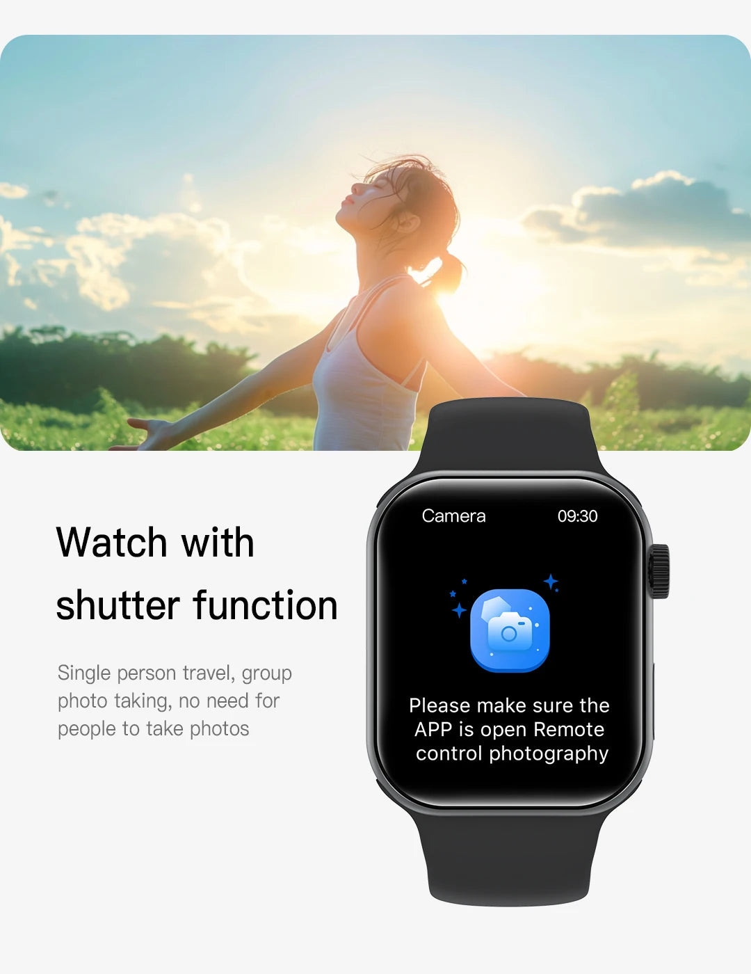 Smart Watch for Men Women Bluetooth Call 24 Hours Heart Rate Sleeping Monitor Music Play Cycling Watch with Calorie Sport  Watch