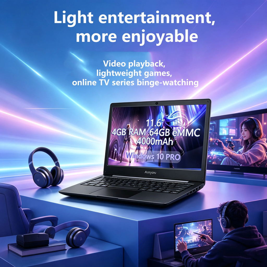 Laptop with 11.6inch N4000 Cpu, 4Gb Lpddr4 + 64Gb Emmc Expandable Ssd Hard Drive, Keyboard with Russian Language Silk-Screen Printing