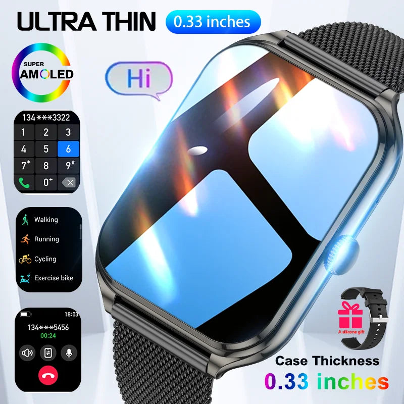 2026 1.95-inch Ultra Smart Watch For Men Women 300mAh High Capacity Battery Outdoor Sports Fitness Health Monitoring Smartwatch