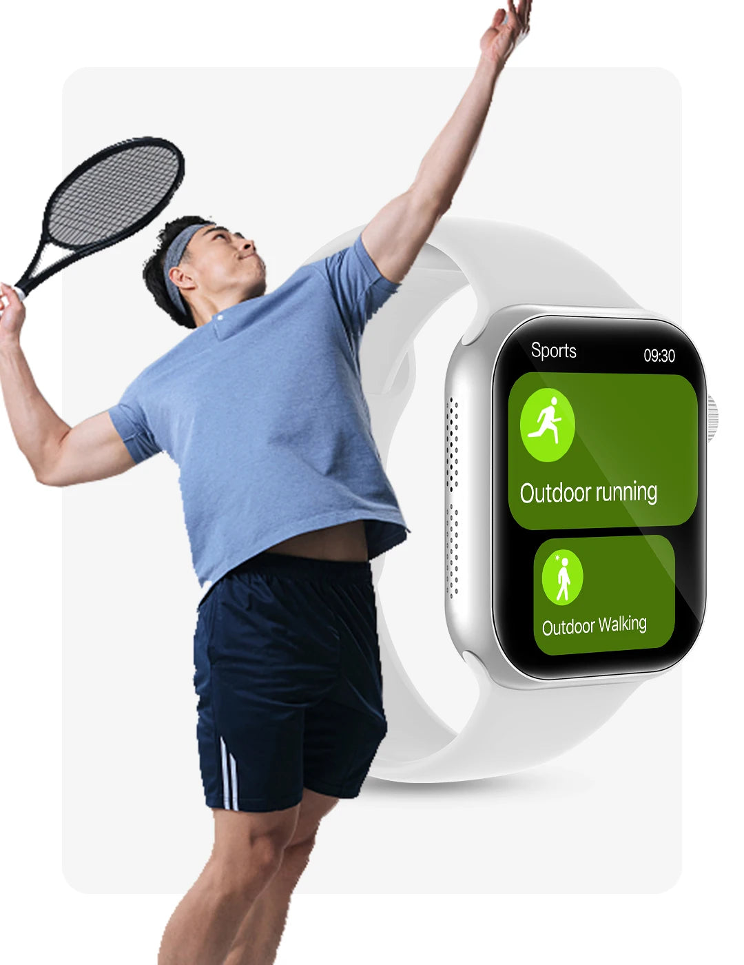 Smart Watch for Men Women Bluetooth Call 24 Hours Heart Rate Sleeping Monitor Music Play Cycling Watch with Calorie Sport  Watch