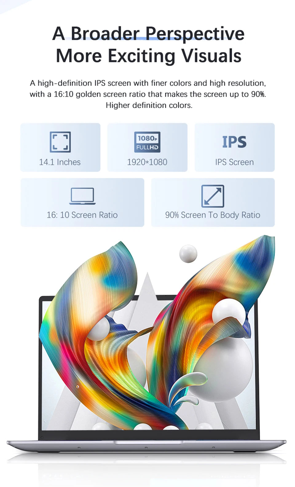 2026 Intel Core i7 9850H Intel A3950 Ultra Slim Laptop 14.1“ Windows 11 Notebook Computer 12GB RAM 1TB SSD Office Study Laptop