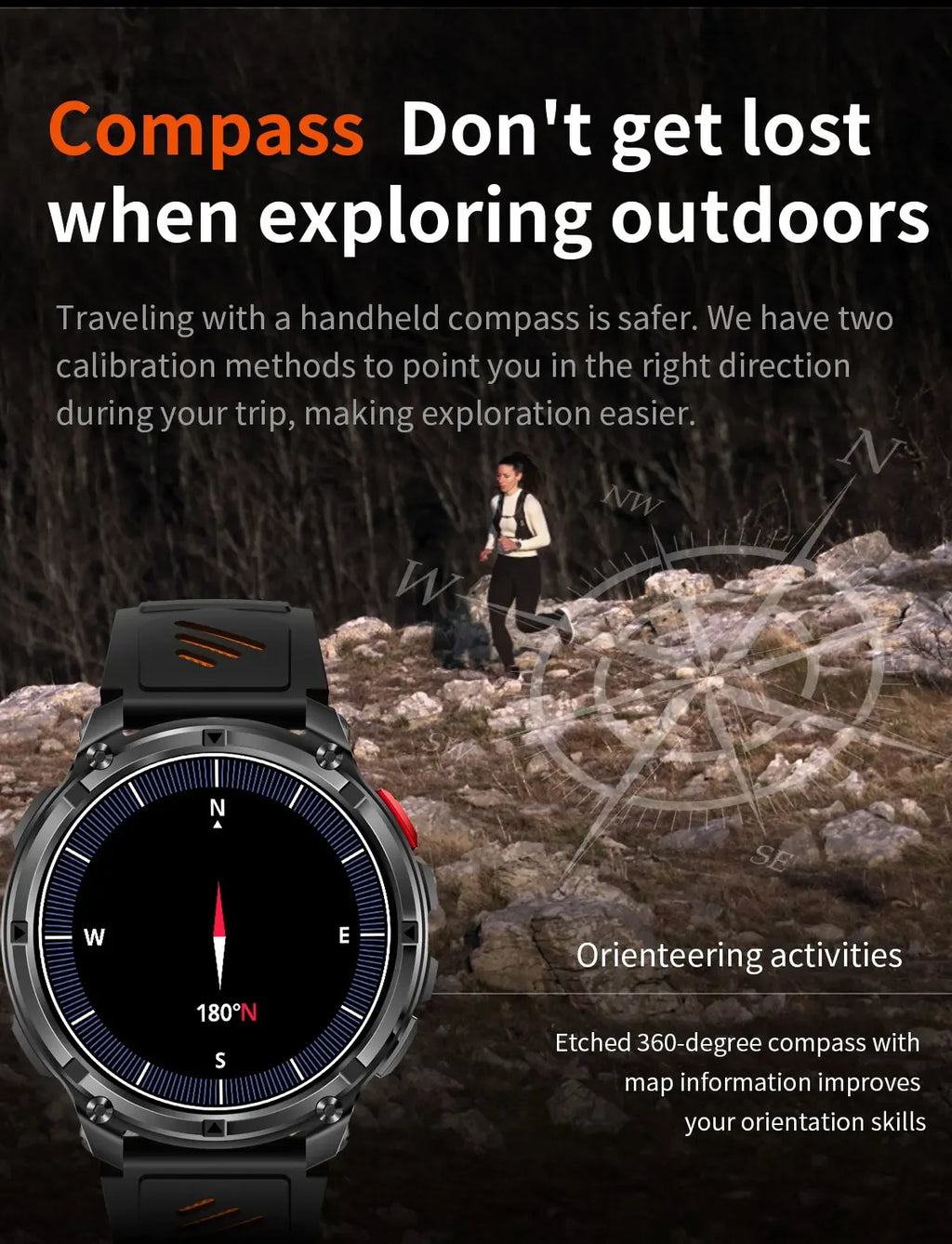 Smart Watch IP68 Waterproof Alarm Clock Reminder Music Control Breathing Training Exercise Mode Health Monitoring Smart Watch