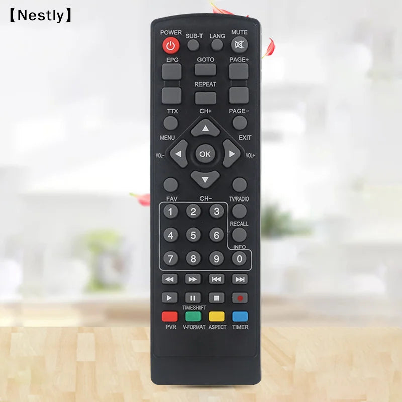 Remote Control  For DVB-T2 For Smart Television STB HDTV For Smart Set Top Box High Definition Digital Remote Control〔Nest〕