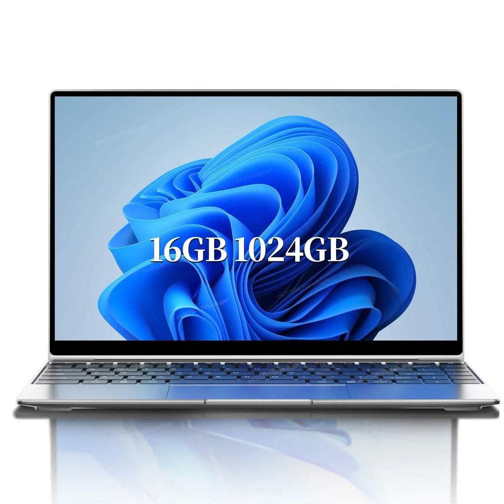LENO HOT Ultra Slim 14.1" Laptop 32GB RAM 2TB SSD  Intel Core i7 8650U Gaming Office Notebook 1920*1080 HD Display