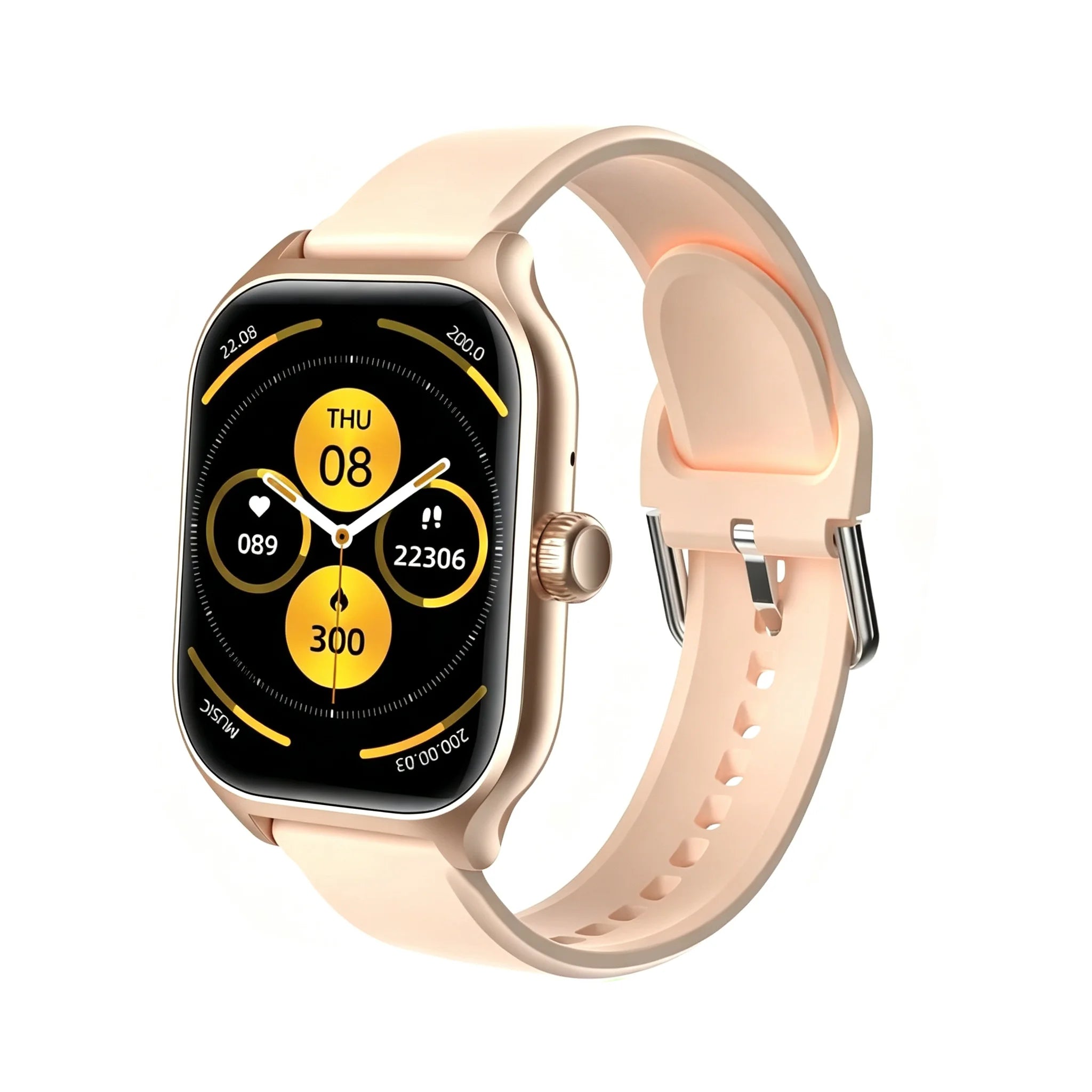 2026 New Smart Watch For Android IOS 2.01Inch Color Screen Bluetooth Call Blood Oxygen/Pressure Monitoring Smart Watch Women Men