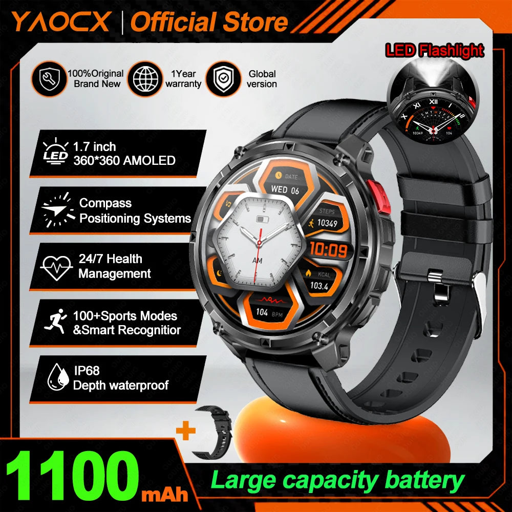 Smart Watch IP68 Waterproof Alarm Clock Reminder Music Control Breathing Training Exercise Mode Health Monitoring Smart Watch