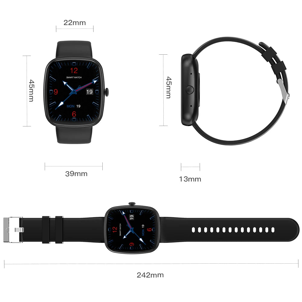 2024 NEW Smart Watch 1.83"  Full Touch Screen Sports Fitness Tracker with Call Function, Step & Calorie Counter Andiod and IOS