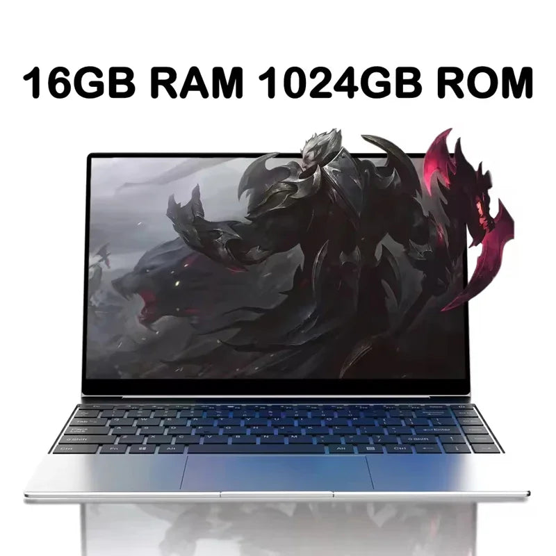 2026 Dapper New 15.6 Laptop Intel Core I9-9900 32GB 2TB Gaming PC Novate Ultra Slim Compact Study Computer PC Windows 11