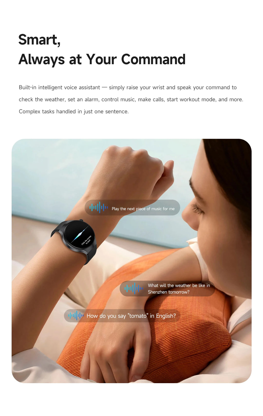 New Smartwatch 2026-1.7-Inch HD Screen, 1000 Mah Battery, Information Alert Function, Multiple Sports Modes