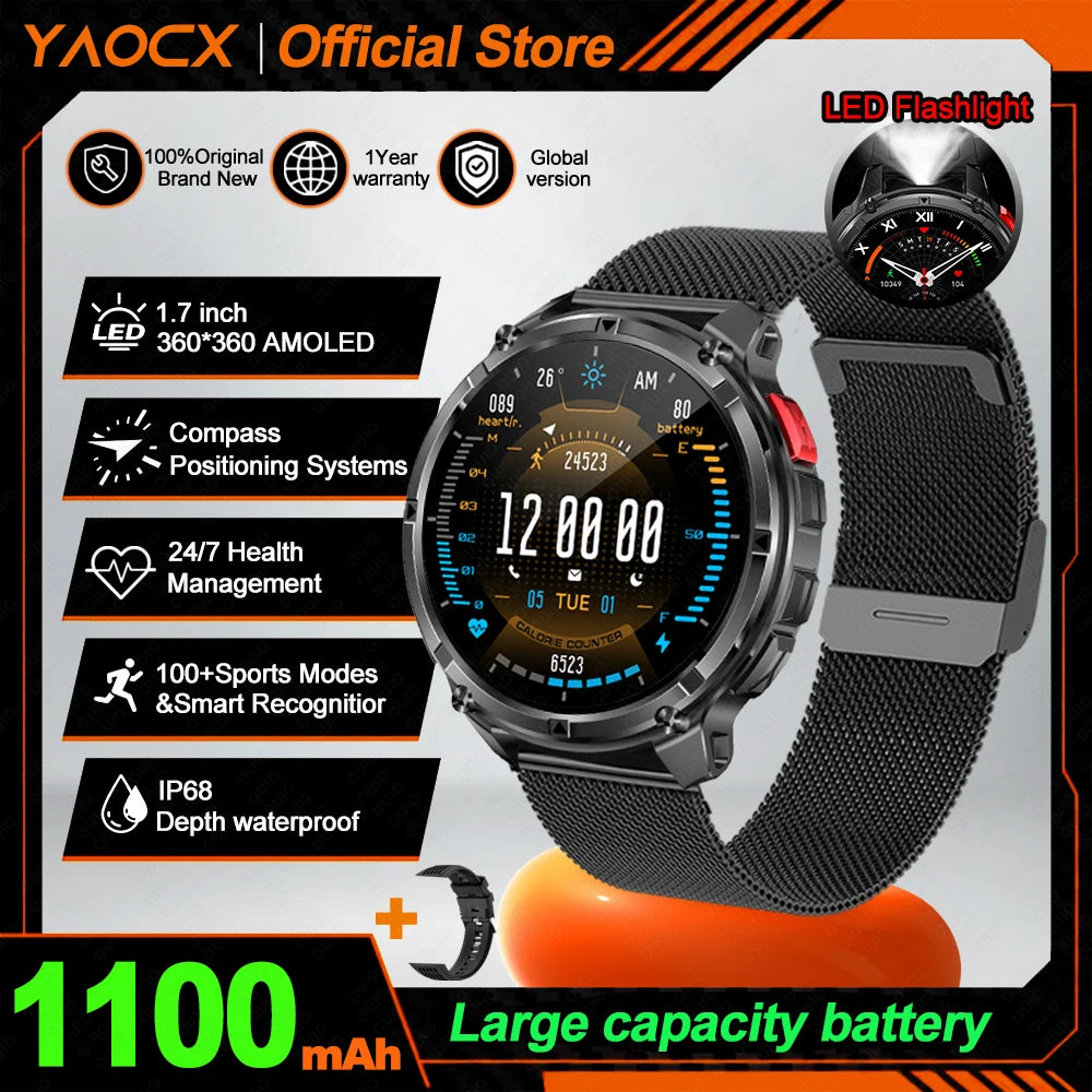 Smart Watch IP68 Waterproof Alarm Clock Reminder Music Control Breathing Training Exercise Mode Health Monitoring Smart Watch