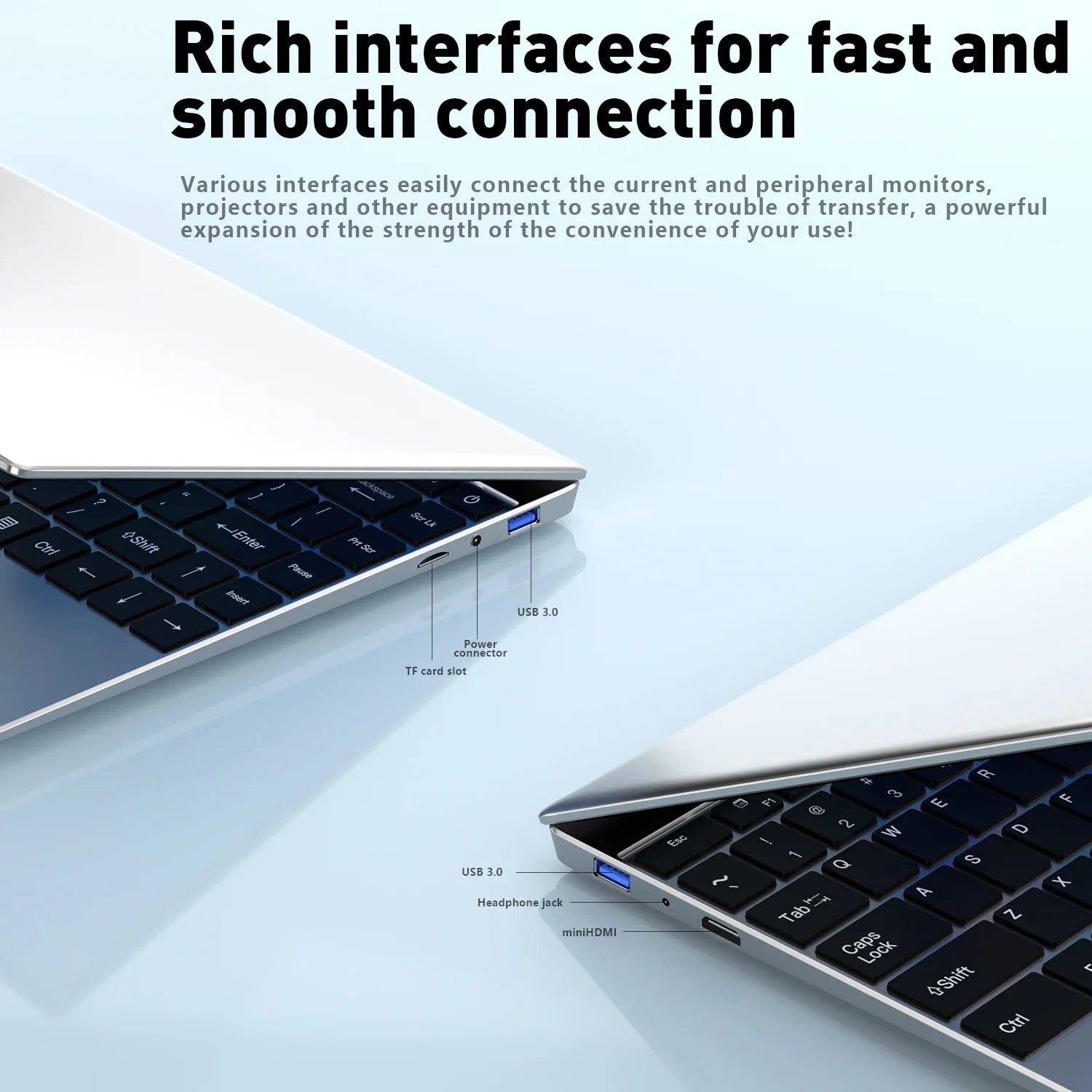 LENO HOT Ultra Slim 14.1" Laptop 32GB RAM 2TB SSD  Intel Core i7 8650U Gaming Office Notebook 1920*1080 HD Display