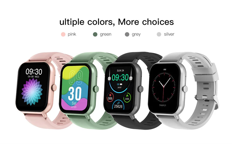 2025 New Smart Watch For Men Women Gift Full Touch Screen Sports Fitness Watches Bluetooth Call Smartwatch Woman For Andriod&IOS