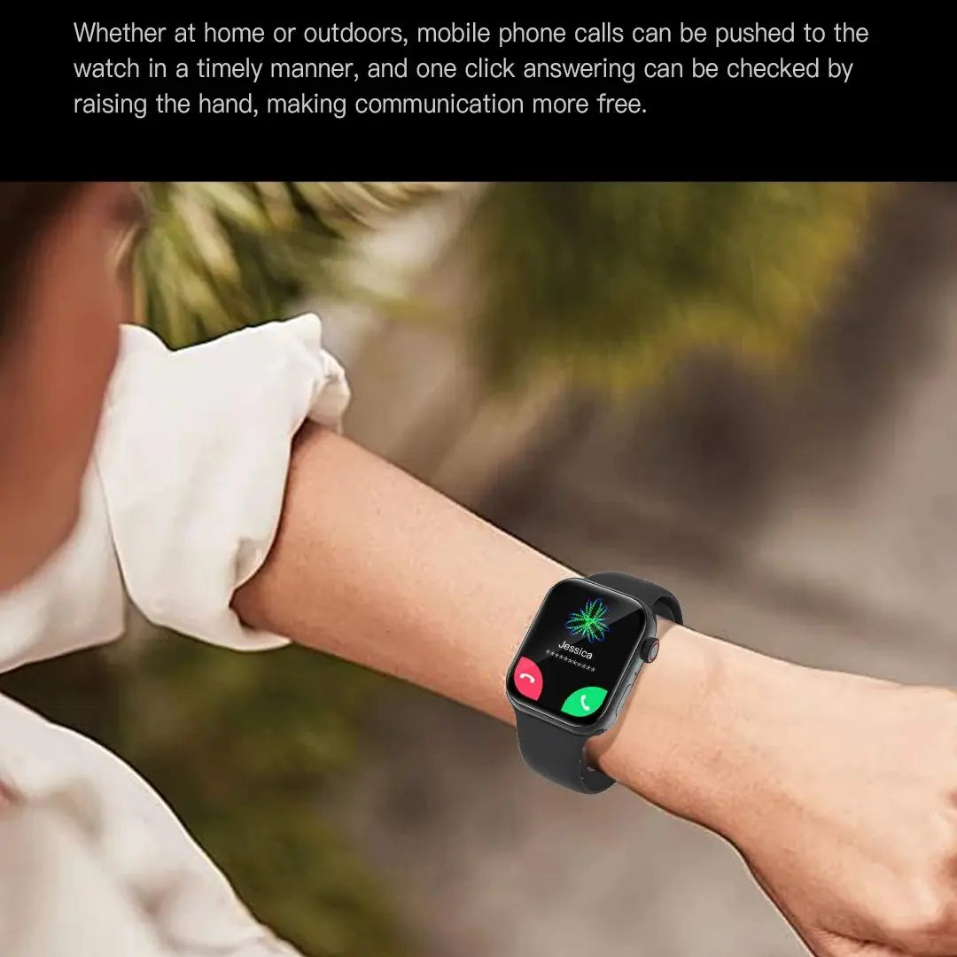 Smart Watch for Men Women Bluetooth Call 24 Hours Heart Rate Sleeping Monitor Music Play Cycling Watch with Calorie Sport  Watch