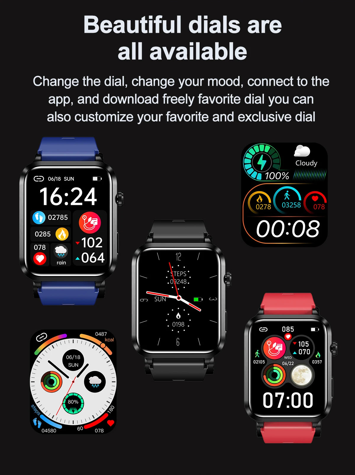 2026 New Smart Watch air Pump ECG True Accurately Blood Pressure Airbag health watch Uric Acid Blood Lipids watch men waterproof