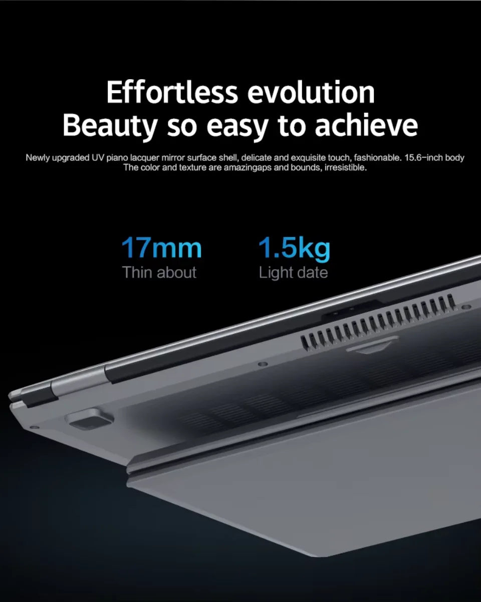 15.6+7inch Dual Screen Laptop Intel N150 Windows 11  32GB DDR4 512G/1TB/2TB M.2 2280 SSD WIFI BT Double Screen Laptop Computer