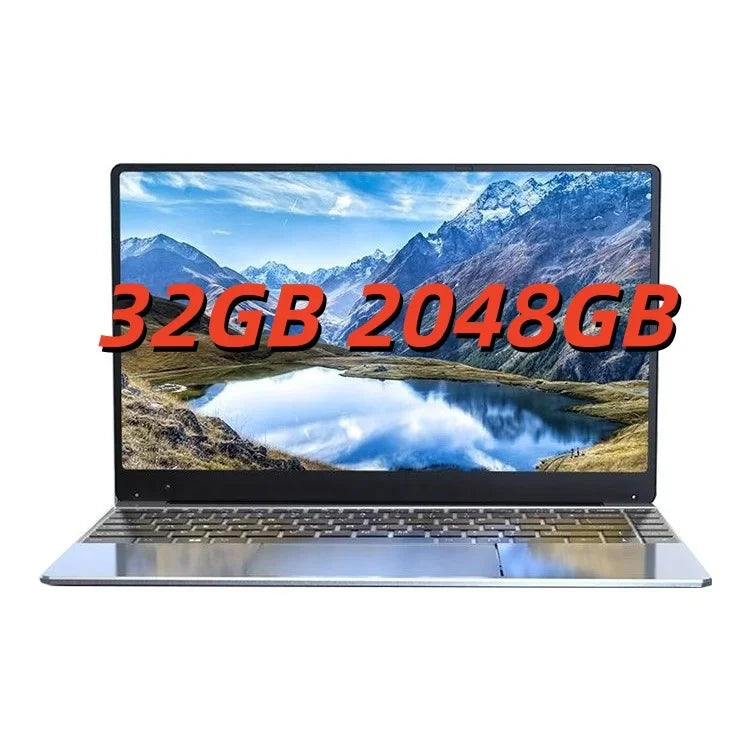New Ultra Slim Windows 11 Pro 15.6' Laptop Intel I9-9900 32GB RAM 2TB SSD Gaming Office Study Computer PC, Reliable