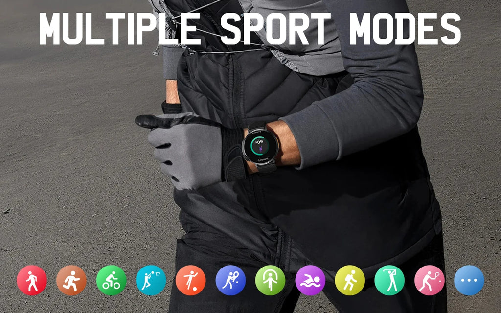 Smart Watch Ultra for Women men 1.52'' HD display sport Fitness tracker with Health Tracking,120+ Sport modes for Android IOS