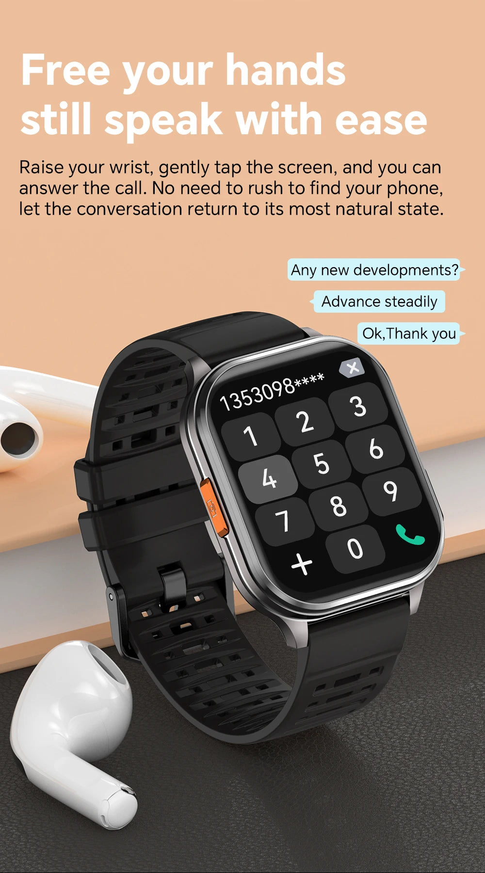 2026 New Men Smart Watch Photos Record Video Health Monitor Waterproof BT Call Recording Sports Fitness Camera Smart Watch Women
