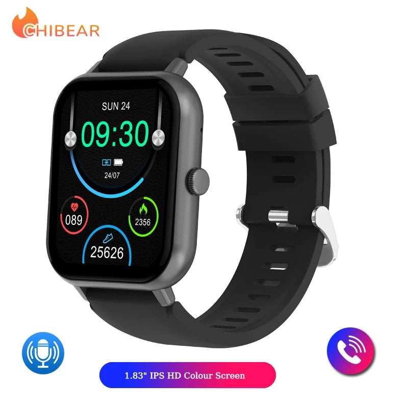 2025 New Smart Watch For Men Women Gift Full Touch Screen Sports Fitness Watches Bluetooth Call Smartwatch Woman For Andriod&IOS