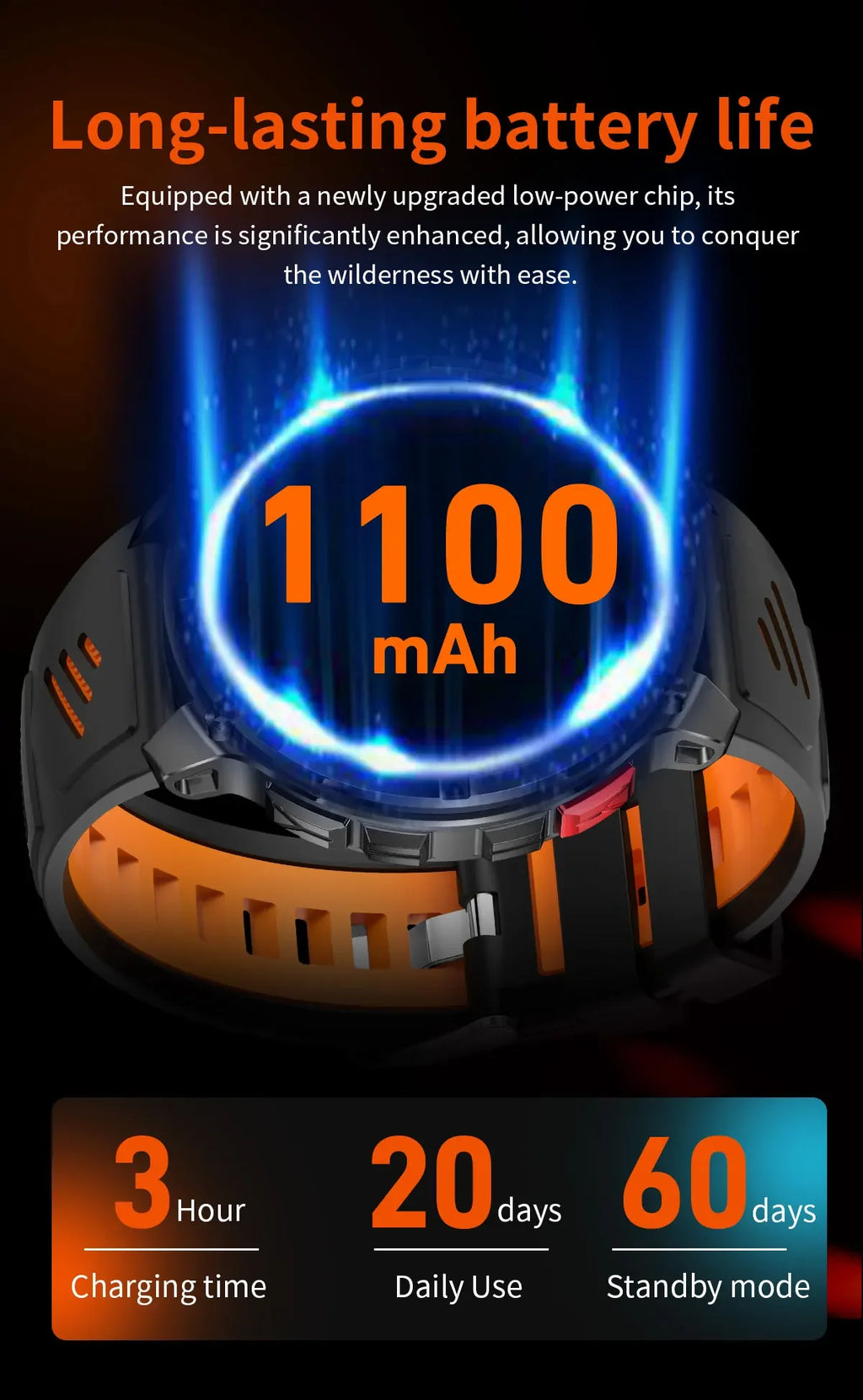 Smart Watch IP68 Waterproof Alarm Clock Reminder Music Control Breathing Training Exercise Mode Health Monitoring Smart Watch