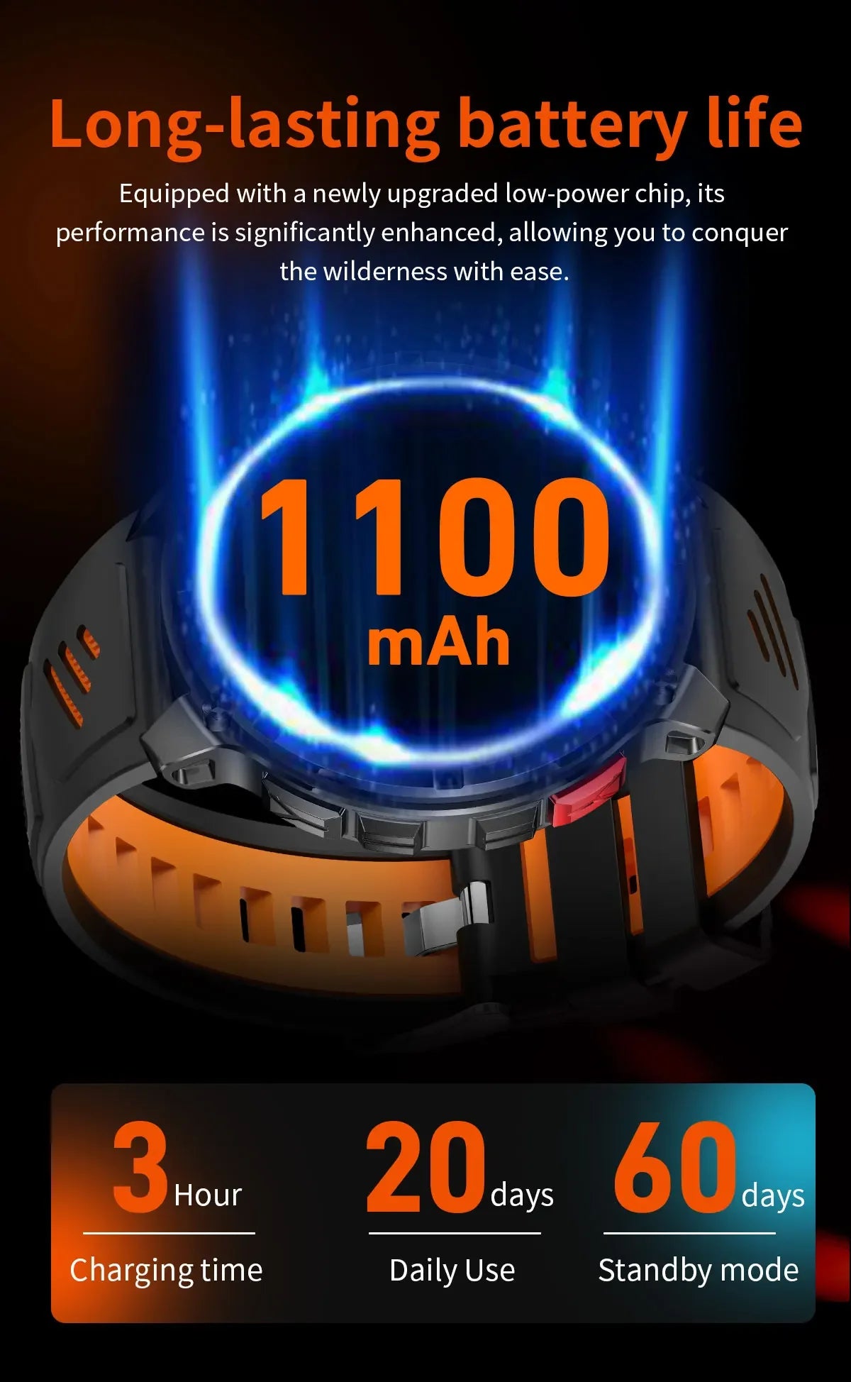 Smart Watch IP68 Waterproof Alarm Clock Reminder Music Control Breathing Training Exercise Mode Health Monitoring Smart Watch