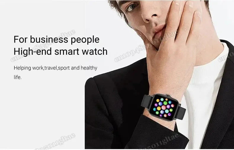 2026 New Smart Watch 2.01” Inch HD Screen Bluetooth Talk Pedometer IP68 Waterproof 123 Sport Modes Man Woman Watch Gift Pk HW12