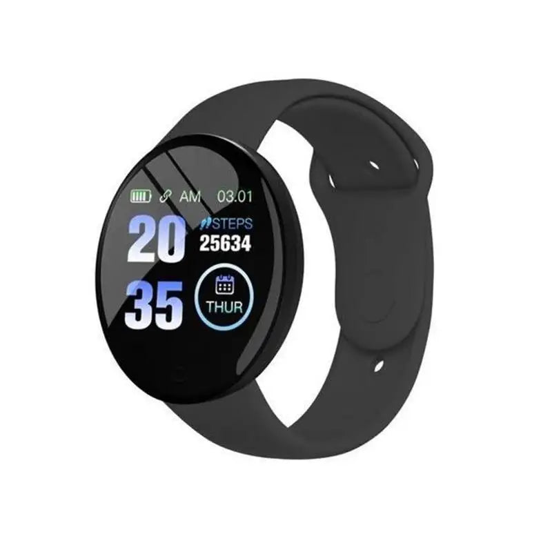 D18 Smartwatch Circular Color Screen Multiple Sports Modes Call Information Reminder Photo Taking Music Smart Bracelet 2026