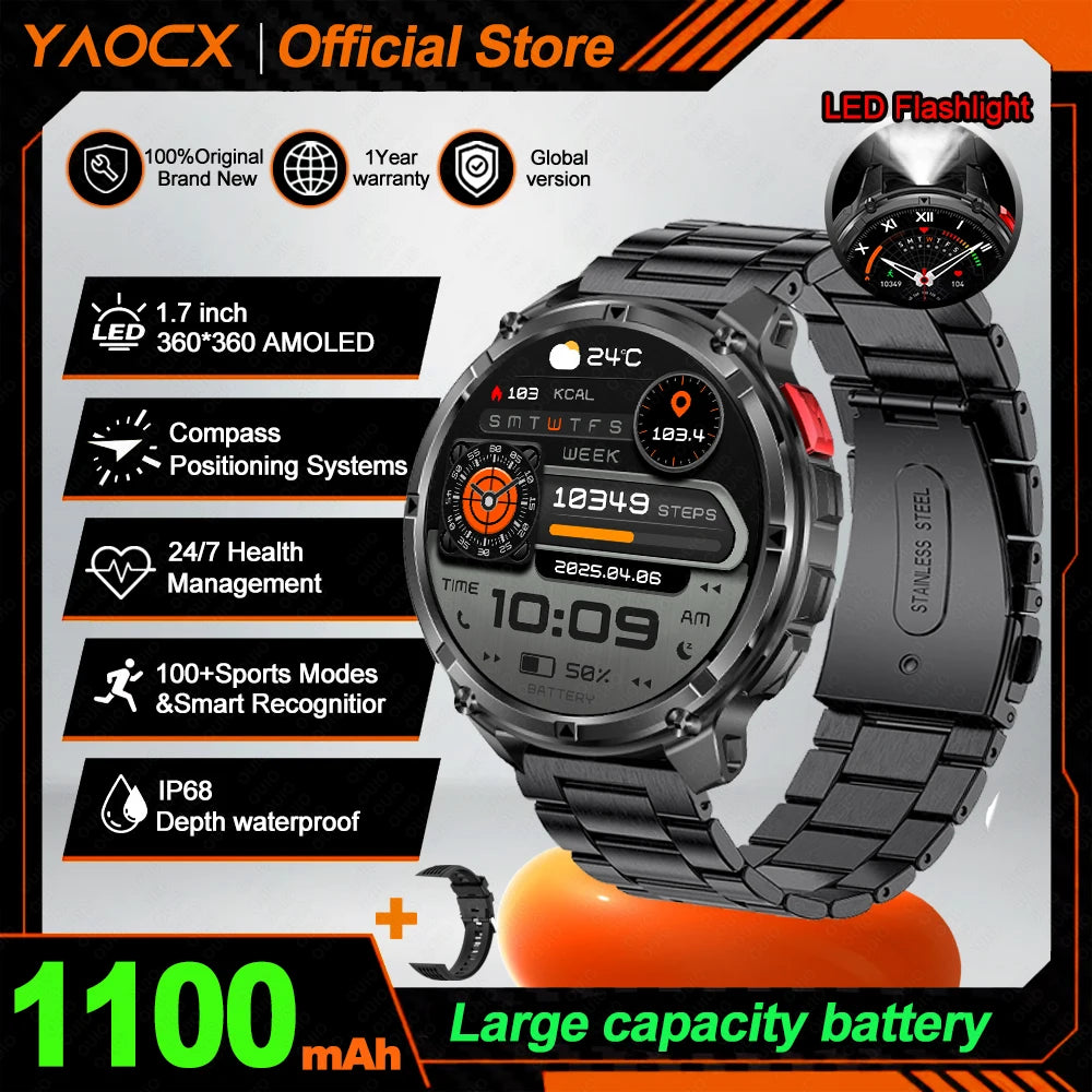 Smart Watch IP68 Waterproof Alarm Clock Reminder Music Control Breathing Training Exercise Mode Health Monitoring Smart Watch