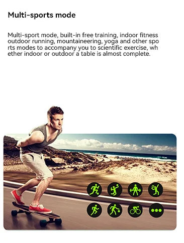 2026 New Smart Watch For Android IOS 2.01Inch Color Screen Bluetooth Call Blood Oxygen/Pressure Monitoring Smart Watch Women Men