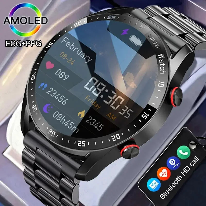 2026 New Electronic Smartwatch Waterproof Sports Watch Wrist Smart Watches for Man Women Fitness Tracker Clock for IOS Android