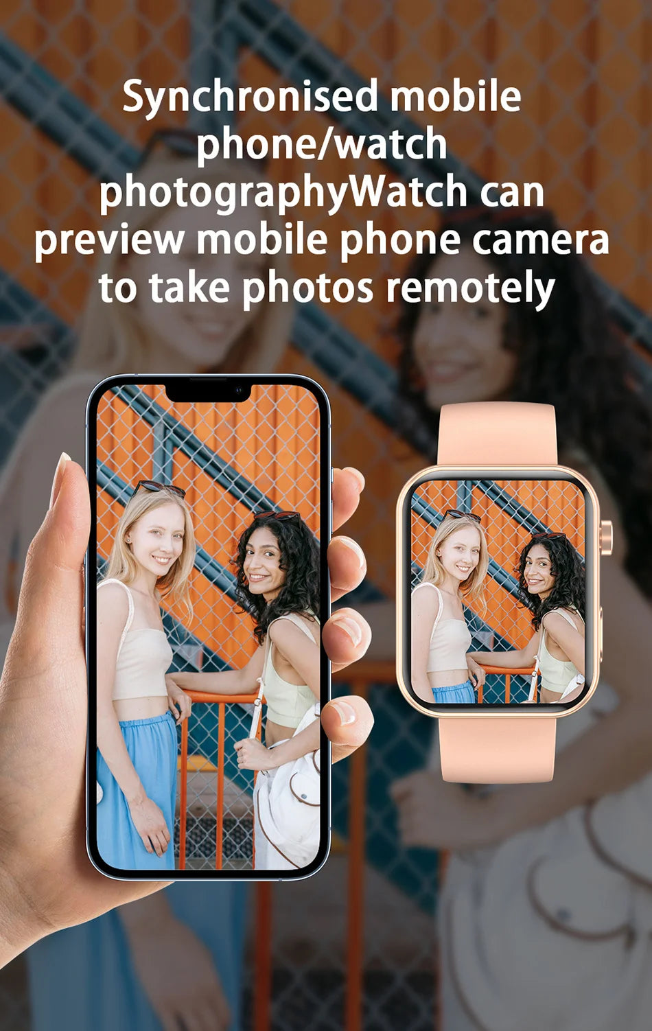 2025 New Smart Watch Men Women Camera Take Photos Record Video Health Monitor Sports Fitness Waterproof BT Call Smartwatch