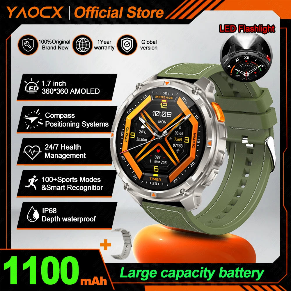 Smart Watch IP68 Waterproof Alarm Clock Reminder Music Control Breathing Training Exercise Mode Health Monitoring Smart Watch