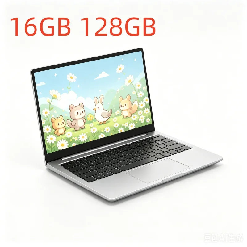 Premium 14.1" Laptop Intel Core i7-8650U 32GB 2TB Gaming PC Slim Daily Work Notebook Windows 11 1920*1080 HD