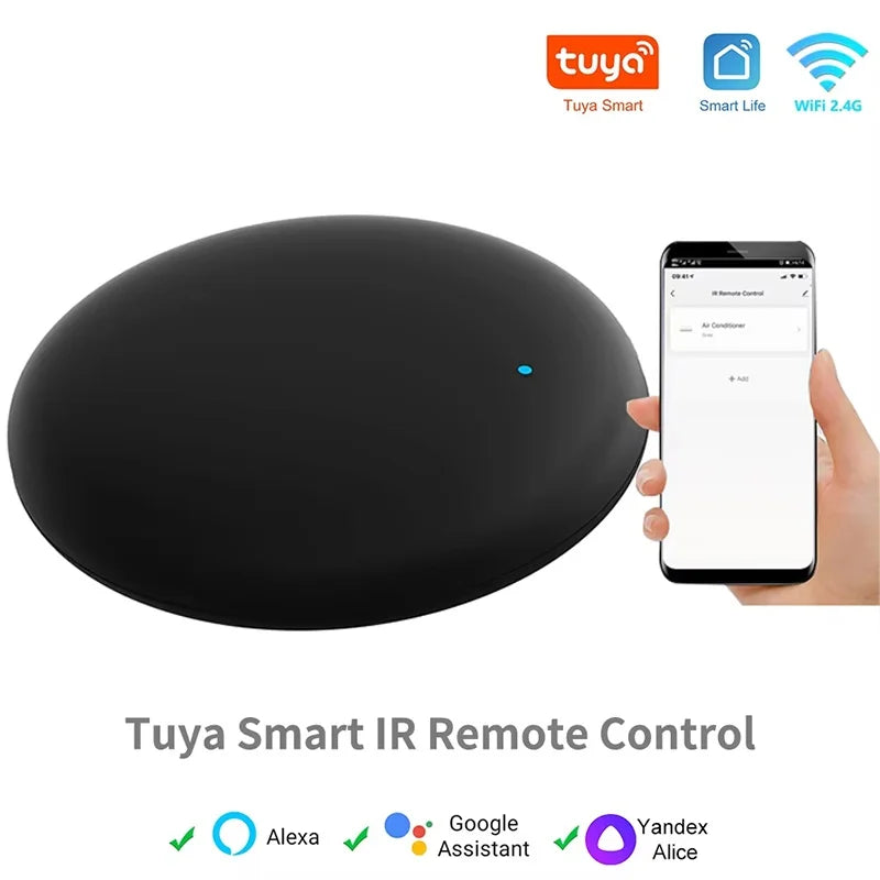Smart IR Remote Control For TV Air Conditioner Devices Smart Home Automation Gear Automation Gear Controls TV Air Conditioner