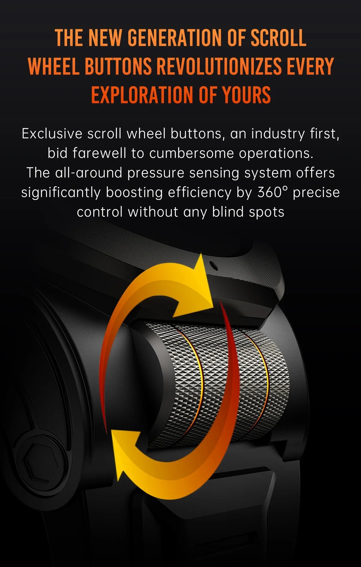 Smart Watch 1.43AMOLED Colorful Screen Highlight 1100mAh Battery Outdoor Compass 100+ Sports Mode Health Monitoring Smart Watch