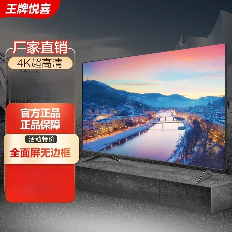 TV 2025 New Model 50 55 70 75 80 85 100 Inch 4K LCD Smart Network