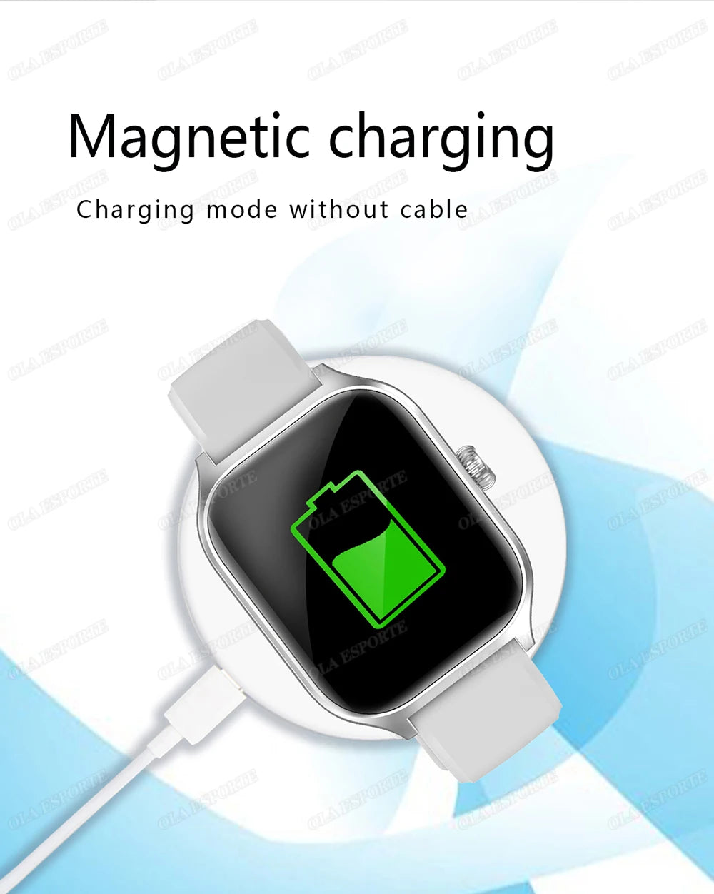 2025 Smart Watch Android IOS Phone 2.01 Inch Color Screen Bluetooth Answer Call Fitness Watches Tracker Smartwatch Women Men