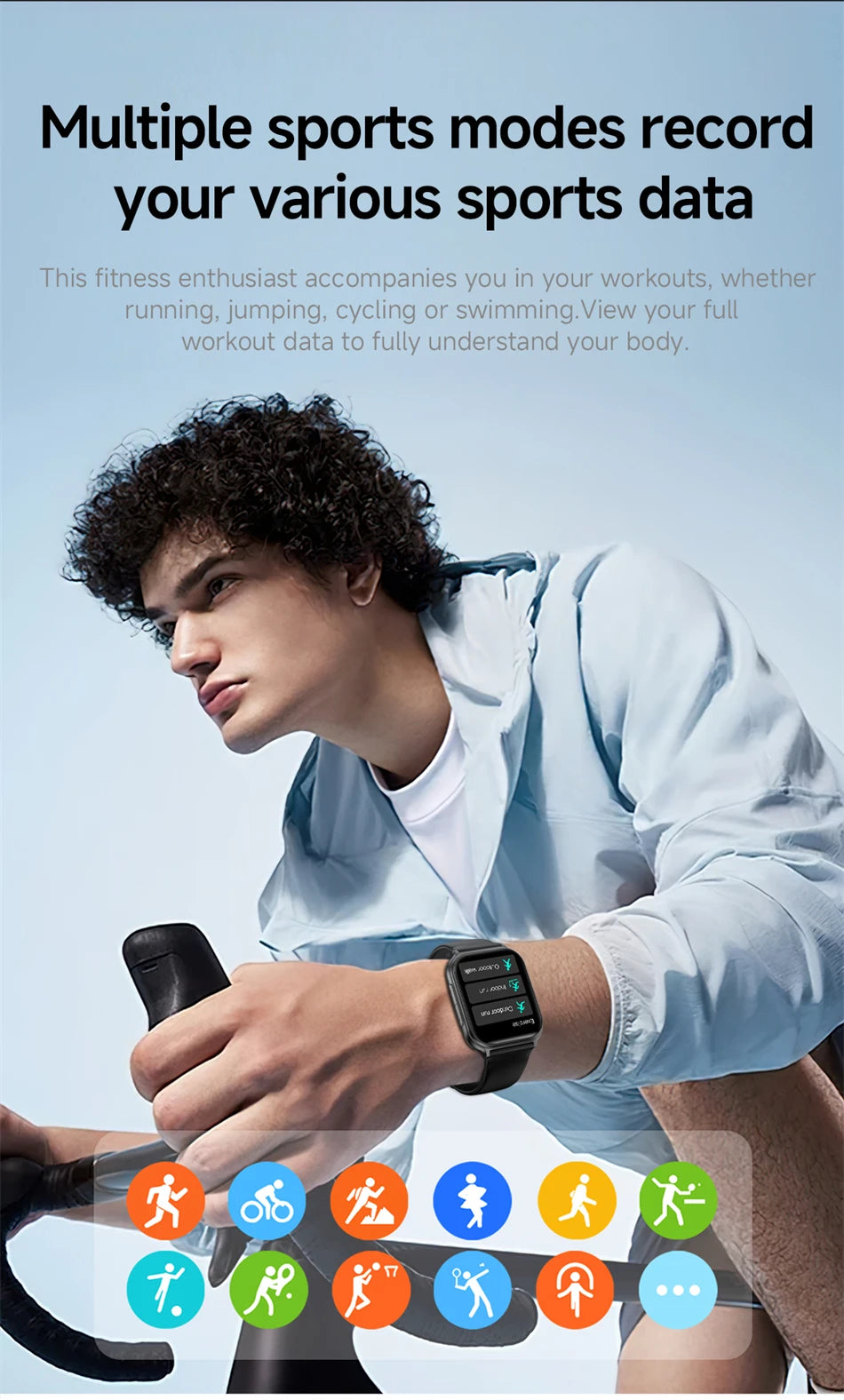 2026 New Smartwatches Men Women Professional Sports Fitness IP68 Waterproof Built-in 24H Heart Rate Bluetooth Call Smart Watch